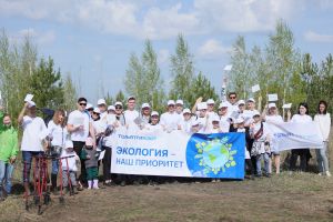 АО "Тольяттиазот"  поддержало акцию по посадке леса в Тольятти